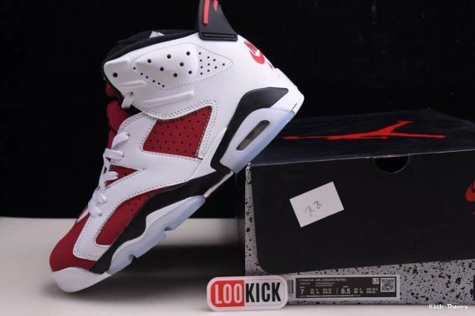 Kick Theory CT8529-106 RETRO 6 2021 AIR JORDAN 'CARMINE' 0818